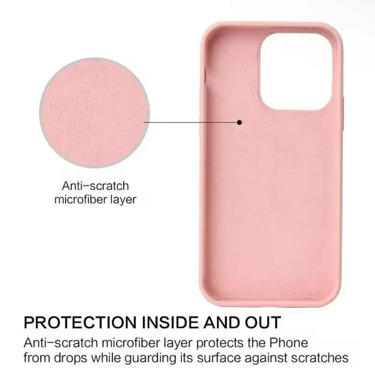 Apple Signature Silicone Phone Case- for Apple iPhone 16 Series 2024 Apple Signature Silicone Phone Case- for Apple iPhone 16 Series 2024